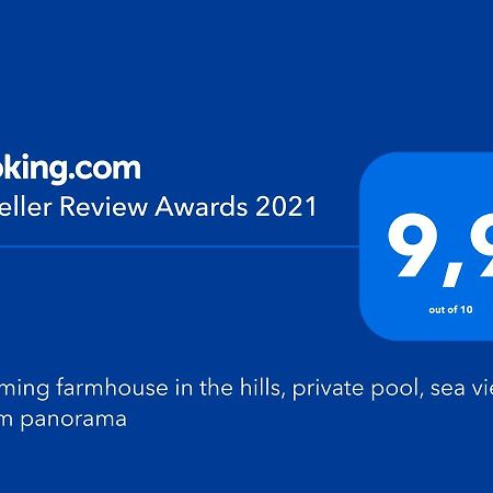 Charming Farmhouse In The Hills, Private Pool, Sea View, Dream Panorama Camaiore Extérieur photo