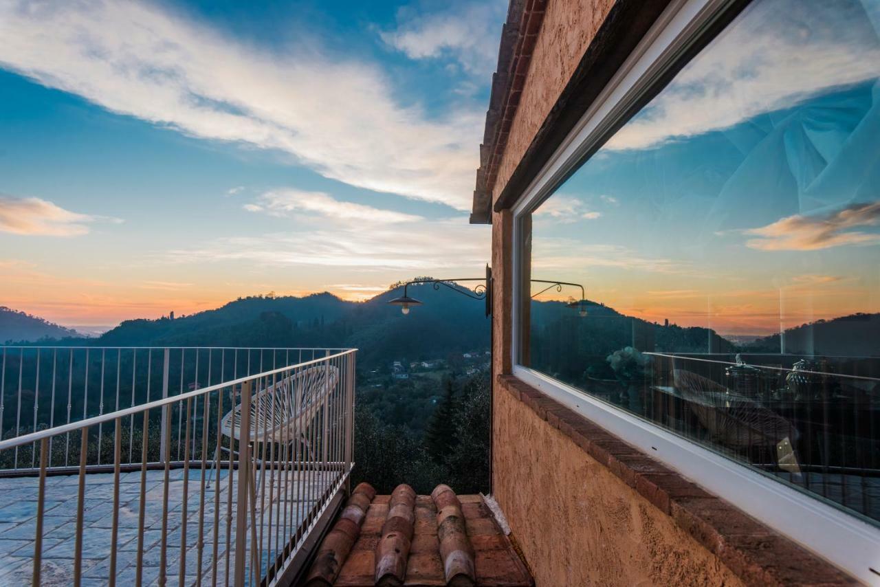 Charming Farmhouse In The Hills, Private Pool, Sea View, Dream Panorama Camaiore Extérieur photo