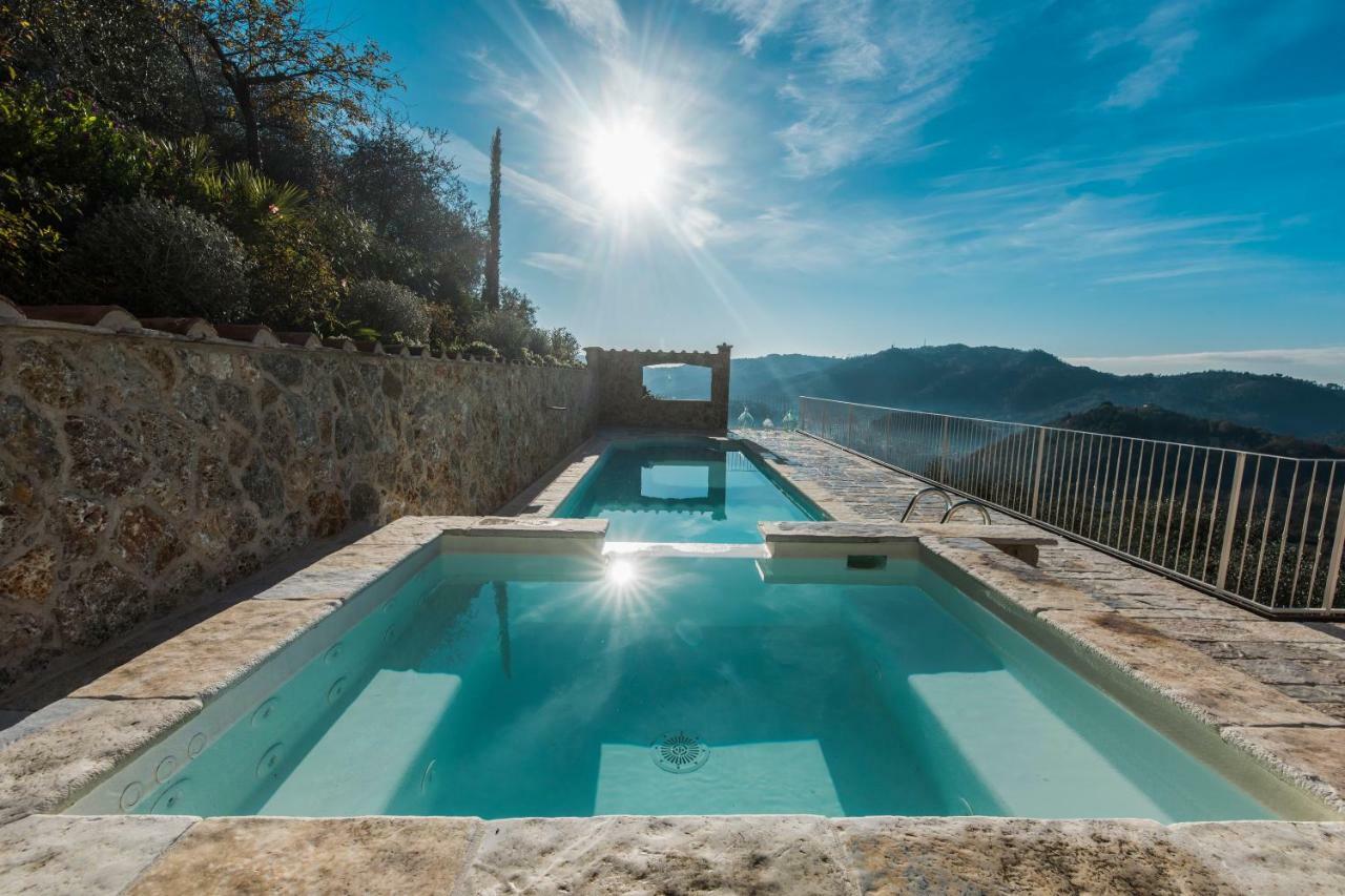 Charming Farmhouse In The Hills, Private Pool, Sea View, Dream Panorama Camaiore Extérieur photo