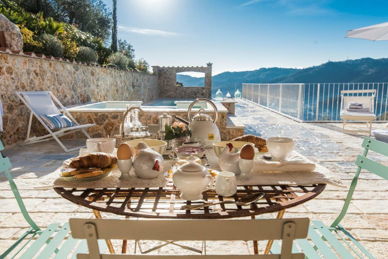 Charming Farmhouse In The Hills, Private Pool, Sea View, Dream Panorama Camaiore Extérieur photo