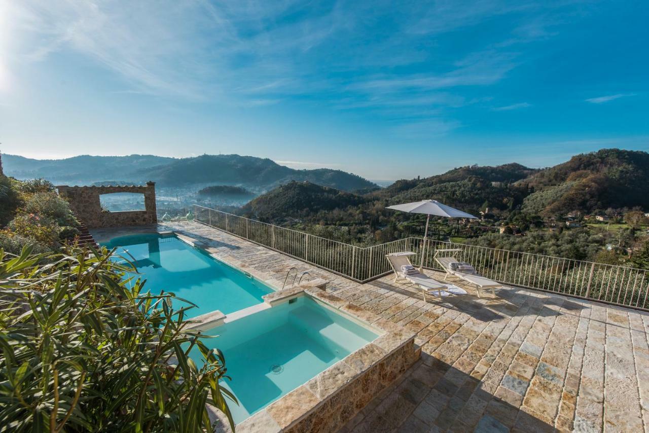 Charming Farmhouse In The Hills, Private Pool, Sea View, Dream Panorama Camaiore Extérieur photo