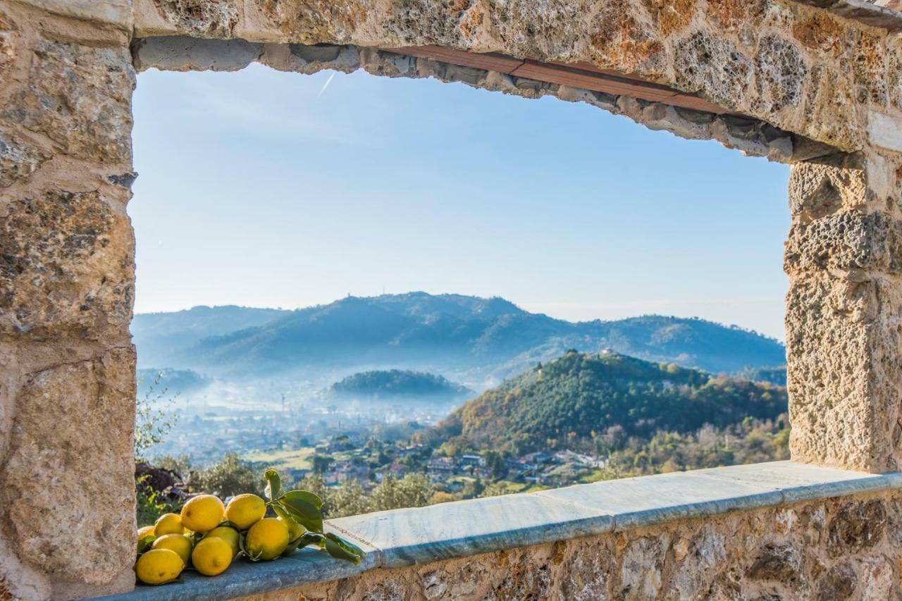 Charming Farmhouse In The Hills, Private Pool, Sea View, Dream Panorama Camaiore Extérieur photo